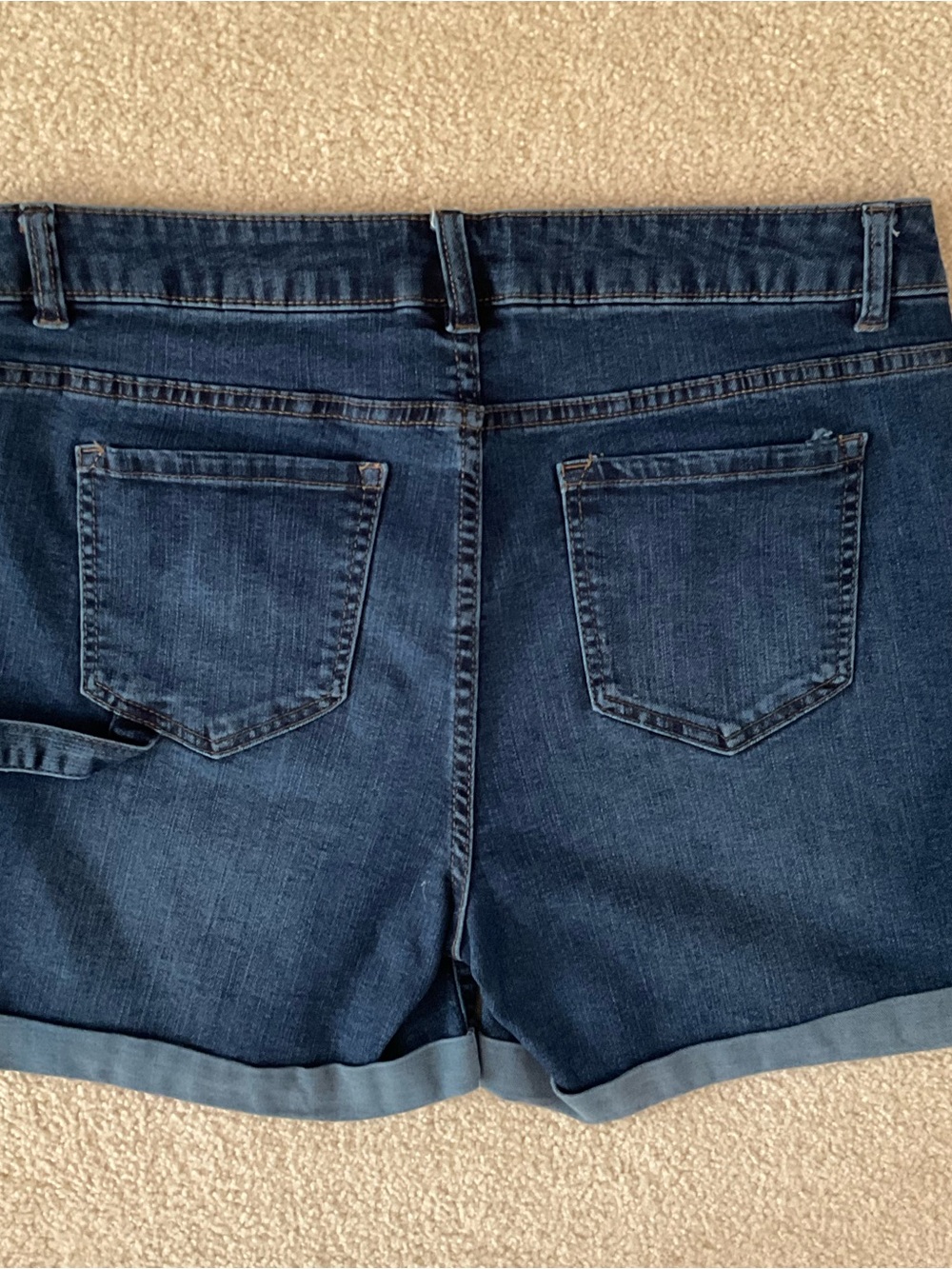d. jeans Five Pocket Cuffed Denim Shorts, 12 - Picture 6 of 6